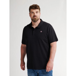 Petrol Industries Heren polo m-3050-pol0020- 9999 black