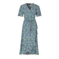G-Maxx Anastasia jurk korenblauw