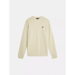 Lyle and Scott Ml424vog crew neck sweat grey taupe heren sweater -