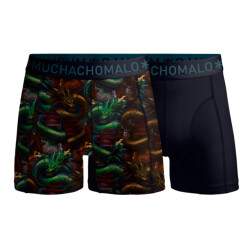 Muchachomalo Boys 2-pack boxer shorts print/solid