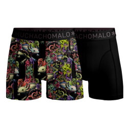 Muchachomalo Boys 2-pack boxer shorts print/solid