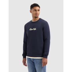 Purewhite Regular fit crewneck ls sweaters