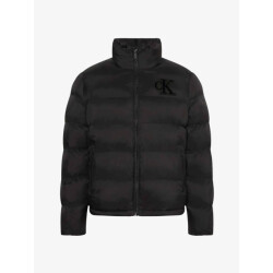 Calvin Klein Heren winterjas monogram puffer zwart