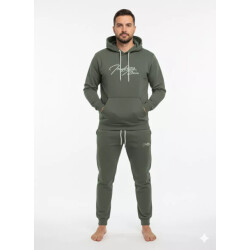 Indigo Denim Denim joggingpak heren donker