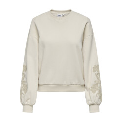 Only Onlbrooklyn ls embroidery box swt ecru