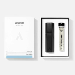 Ascent 20ml case + parfum refill blue