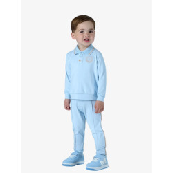 Mitch & Son Jongens joggingpak jordan polo sky blue