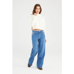 Cup of Joe Layla wide leg jeans medium blue