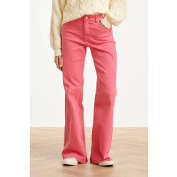 Smashed Lemon Mediumblauwe flared jeans |