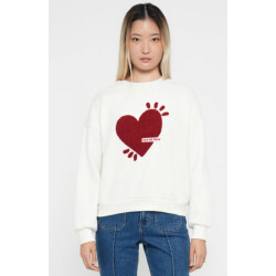 Only Onltammie l/s print o-neck swt