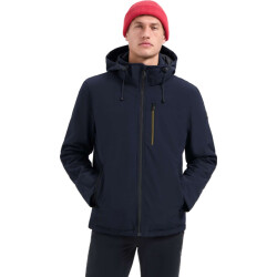 No Excess Jacket short fit hooded softshell s night