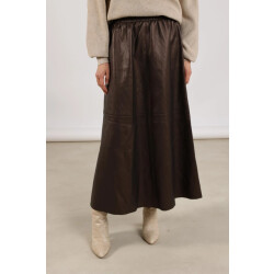 Nukus Nkf10000 279 amber skirt fango/dark chocolate