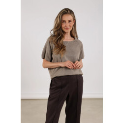 Nukus Nks01085 49 anita top lurex light fango