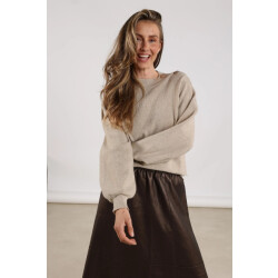 Nukus Nkf03026 9 daytona pullover lurex sand