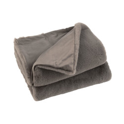 J-Line Plaid cutie polyester taupe