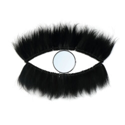 Bazar Bizar The black eye mirror black