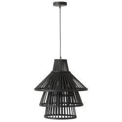 J-Line Hanglamp lagen bamboo large