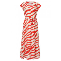 Smashed Lemon 35155 jurk sand-red