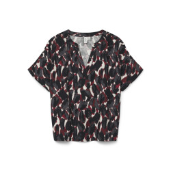 Vero Moda Vmfanini s/s v-neck top wvn btq ga