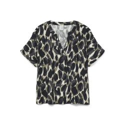 Vero Moda Vmfanini s/s v-neck top wvn btq ga