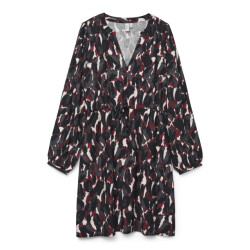 Vero Moda Vmfanini l/s short dress wvn btq ga