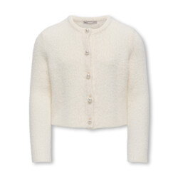 Only Kogpiumo petra pearl o-neck car knt noos off-white