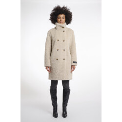 Rino & Pelle mid long teddy coat ena.7002512 9030 birch