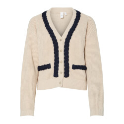 Y.A.S yasarina ls knit cardigan s. 26037821 birch