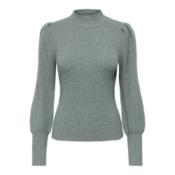 Only onlkatia l/s highneck pullover knt 15232494 pineneedle