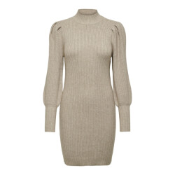 Only onlkatia l/s dress knt noos 15232502 mocha meringue