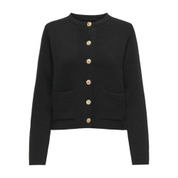 Jacqueline de Yong kim l/s o-neck button cardigan k 15341309 -