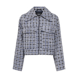 Only onldafne life zip boucle jacket cc 15349257 cloud dancer