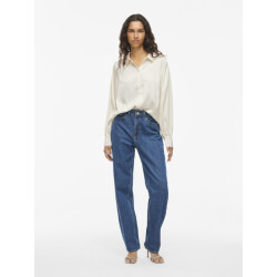 Vila vienna ravenna l/s balloon shirt 14107462 cloud dancer