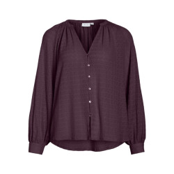 Vila vibabera v-neck l/s shirt 14110148 -