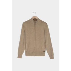 Baileys Vest cardigan zip all-over 2-tone 522009/855
