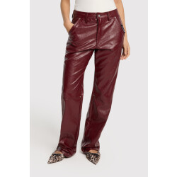 Alix The Label 2509112309 ladies woven faux leather pants