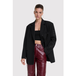 Alix The Label 2509420333 ladies woven grandad r