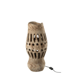 J-Line Lamp hout naturel valerie