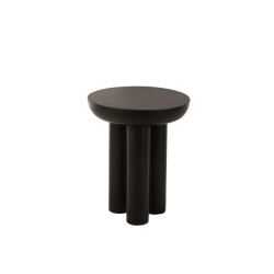 J-Line Side table trio mango wood black