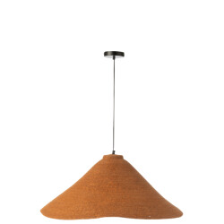 J-Line Hanging lamp seagrass rust