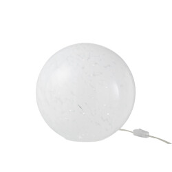 J-Line Lamp vlekken rond glas large dany