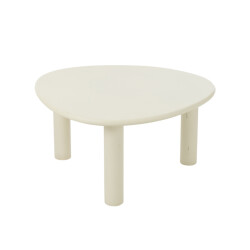 J-Line Side table bali mdf/pvc white medium