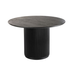 J-Line Table vincent mango wood black large