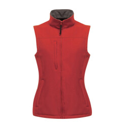 Regatta Dames flux softshell bodywarmer / mouwloos jasje (waterafstotend & windbestendig)