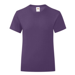 Fruit of the Loom Meisjes pictogram 150 t-shirt