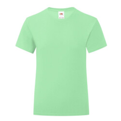 Fruit of the Loom Meisjes pictogram 150 t-shirt