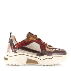 DWRS Label Dwrs pluto brown sneakers lage sneakers dames