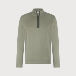 Blue Industry De half-zip pullover met ribkraag |