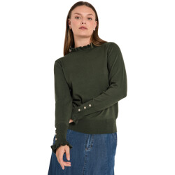 Free Quent Fwkatie pullover kombu green