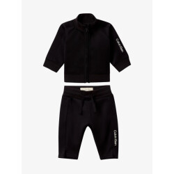 Calvin Klein Jongens baby joggingpak vest tape zwart